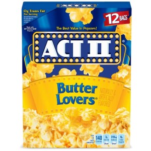 Act 2 butter lovers popcorn