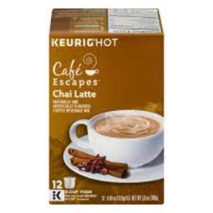 chai latte 12ct coffee scachet