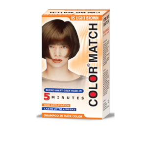 Color Match Shampoo-In Cream Hair Color (4) Medium Brown