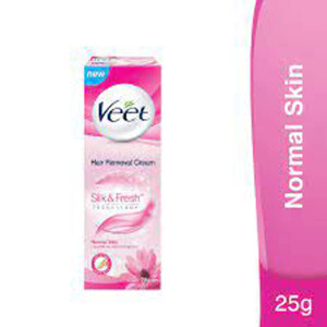Veet Silky Fresh Hair Removal Cream Sensitive Skin 25g