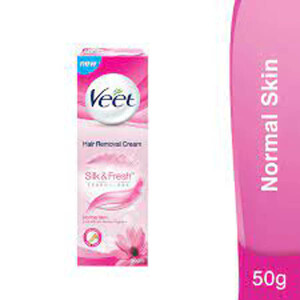 Veet Silky Fresh Hair Removal Cream Normal Skin 50g