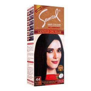 Samsol Natural Black Hair Color No Ammonia Gentle on Hair 44