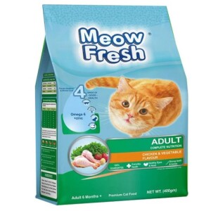 Meow Fresh Chicken And Vegetable Flavor 450gm