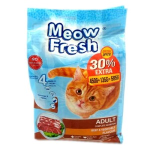 Meow Fresh Beef And Vegetable Flavor 450gm