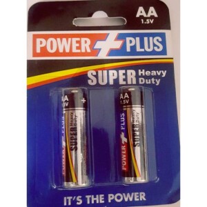 Power Plus Super Heavy Duty Cell AA