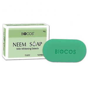 Biocos Neem Soap With Whitening Extracts