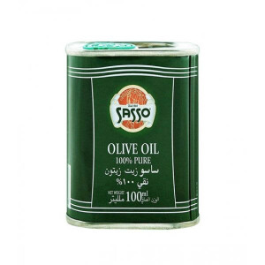 Sasso Pure Olive Oil Tin 100ml