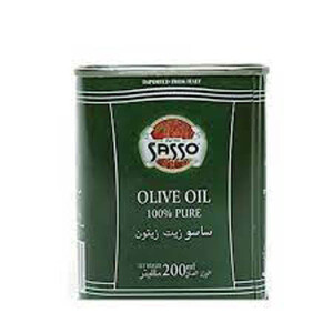 Sasso Pure Olive Oil Tin 200ml