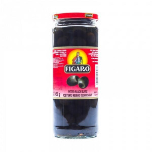 Figaro Plain Black Olives 200g