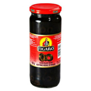 Figaro Sliced Black Olives 130g
