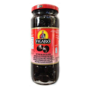 Figaro Pitted Black Olives 70g