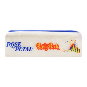 Rose Petal Party Pack Tissue Box (White)