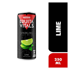 Nestle Fruita Vitals Sparkling Fruit Drink Lime Flavor 250ml