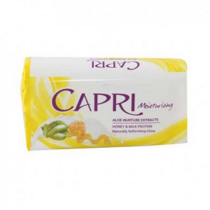 Capri Moisturising White Soap 150g
