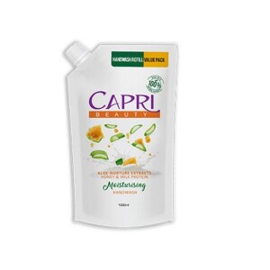 Capri Hand Wash Pouch  200ml (White)
