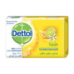 Dettol Fresh Antibacterial Bar Soap 125g