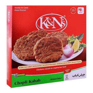 K&Ns Chapli Kabab Big (12 Pieces)