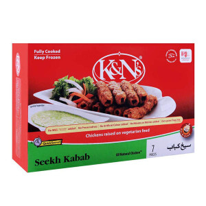 K&N"s Seekh Kabab Small (7Pieces) 205g