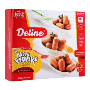 K&N"s Mini Franks Sausage With Cheese (54-56 Pieces) 700g