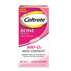 Caltrate 600 + Vitamin D3, 60 Ct,  Made In USA
